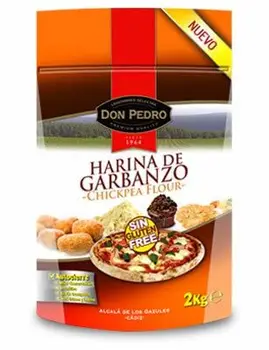 Harina de Garbanzo - Sin Gluten - Don Pedro - 2 Kg
Harina de Garbanzo - Sin Gluten - Don Pedro - 2 Kg