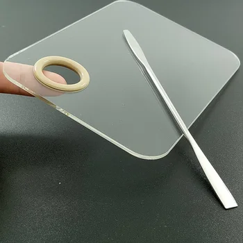 Acrylic Makeup Palette Transparent Palette Containing Stainless Steel Palette Set CC64
Acrylic Makeup Palette Transparent Palette Containing Stainless Steel Palette Set CC64