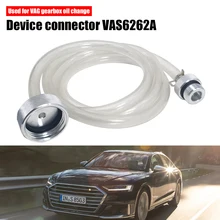 Oil Change Adapter 1500mm Oil Filling Hose Fuel Transmission Device Tool for DSG Gearbox VAS6262A
Oil Change Adapter 1500mm Oil Filling Hose Fuel Transmission Device Tool for DSG Gearbox VAS6262A