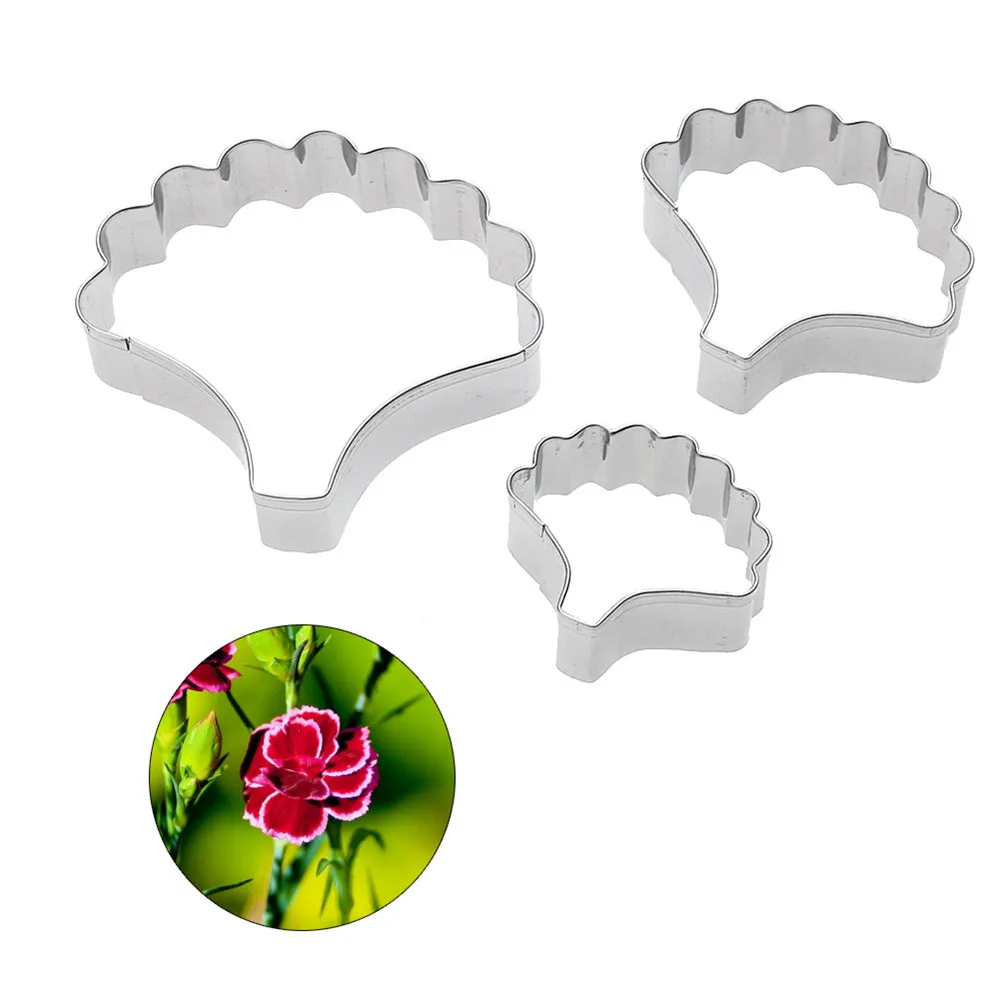 Pastry Polymer Clay Mold Stainless Steel Carnation Flower Petal Shape Cutting Mould Designer DIY Floral Cutters Molds Tool
Pastry Polymer Clay Mold Stainless Steel Carnation Flower Petal Shape Cutting Mould Designer DIY Floral Cutters Molds Tool
