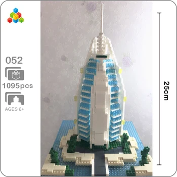 YZ 052 World Famous Architecture Burj Al Arab Hotel 3D Model Mini Diamond Building Small Blocks Bricks Toy for Children no Box
YZ 052 World Famous Architecture Burj Al Arab Hotel 3D Model Mini Diamond Building Small Blocks Bricks Toy for Children no Box