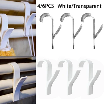 4/6pcs Plastic Towel Rack Hook Wardrobe Hook Bathroom Towel Hook Transparent Hooks Hanger For Heated Towel Radiator Rail Clothe
4/6pcs Plastic Towel Rack Hook Wardrobe Hook Bathroom Towel Hook Transparent Hooks Hanger For Heated Towel Radiator Rail Clothe