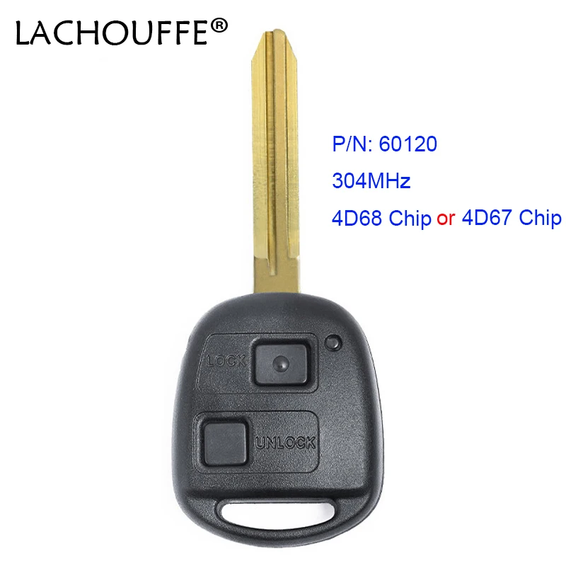 For Toyota Prado 120 2002 2003 2004 Replacement Remote Control Car Key Fob 304MHz 4D67/4D68 Chip P/N 60120
For Toyota Prado 120 2002 2003 2004 Replacement Remote Control Car Key Fob 304MHz 4D67/4D68 Chip P/N 60120