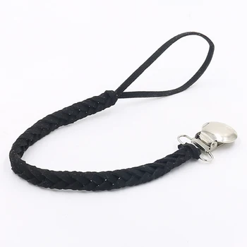 Long Outdoor Anti-lost Holder Pacifier Chain Solid Soother Tool Infant Baby Feeding Dummy Clip Home Accessories Leather Braided
Long Outdoor Anti-lost Holder Pacifier Chain Solid Soother Tool Infant Baby Feeding Dummy Clip Home Accessories Leather Braided