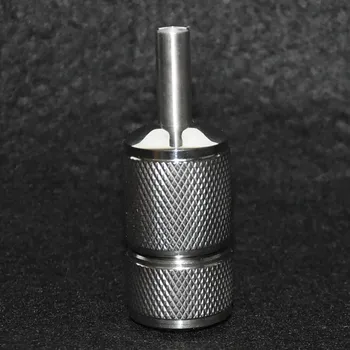 One 25mm Auto-Lock Stainless Steel Tattoo Machine Grip With Back Stem & Set Screws Supply ASG25-01
One 25mm Auto-Lock Stainless Steel Tattoo Machine Grip With Back Stem & Set Screws Supply ASG25-01