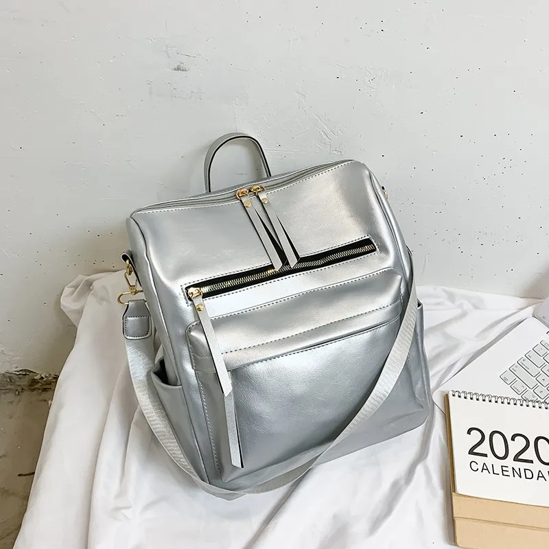 Luxury backpack women pu leather backpack capacity travel backpack student fashion school bags shoulder bags mochila feminina
Luxury backpack women pu leather backpack capacity travel backpack student fashion school bags shoulder bags mochila feminina