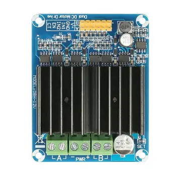 30A 5V-12V Motor Control Module H Bridge Dual Channel Drive Controller Board D0AB