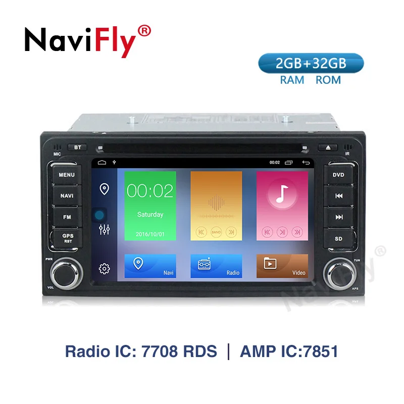 NaviFly 2 Din Android 9.1 Car radio for Toyota Corolla Terios Altis RAV4 CAMRY 2G+32G Car Multimedia GPS Navigation FM Head Unit
NaviFly 2 Din Android 9.1 Car radio for Toyota Corolla Terios Altis RAV4 CAMRY 2G+32G Car Multimedia GPS Navigation FM Head Unit
