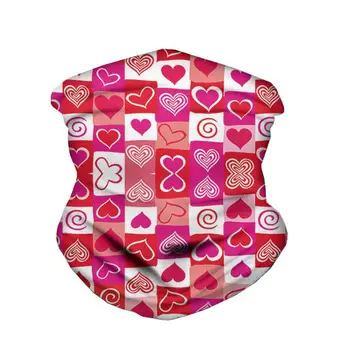 HYCOOL Women Scarf Face Scarf Pink Heart Shaped Grid Pattern Motorcycle Neck Cover Balaclava Outdoor Sport Summer Casual Bandana 
HYCOOL Women Scarf Face Scarf Pink Heart Shaped Grid Pattern Motorcycle Neck Cover Balaclava Outdoor Sport Summer Casual Bandana