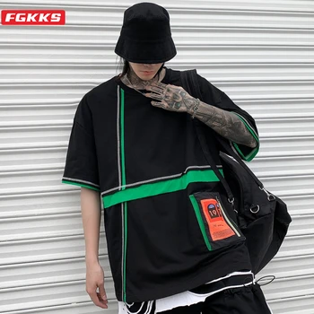 FGKKS Men Fashion Hip Hop Tee Shirts Summer Men's High Quality Pocket Printing Short Slvver T-Shirt Men Comfortable T Shirts 
FGKKS Men Fashion Hip Hop Tee Shirts Summer Men's High Quality Pocket Printing Short Slvver T-Shirt Men Comfortable T Shirts