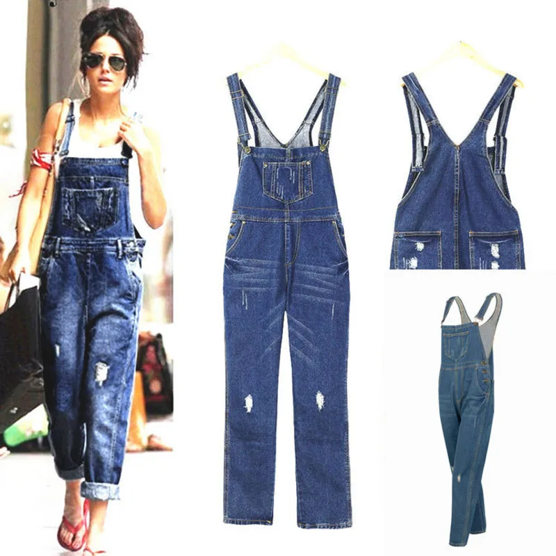 Adjustable Strap Jeans For Women Basic Female Denim Pants Rompers Jumpsuit Jeans Loose Overalls Suspender Pants Plus Size
Adjustable Strap Jeans For Women Basic Female Denim Pants Rompers Jumpsuit Jeans Loose Overalls Suspender Pants Plus Size