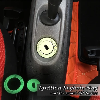 Luminous Key Ring Decor Sticker Car Styling Ignition Switch Protective Sticker Auto Interior Accessories for Smart 451 Fortwo
Luminous Key Ring Decor Sticker Car Styling Ignition Switch Protective Sticker Auto Interior Accessories for Smart 451 Fortwo