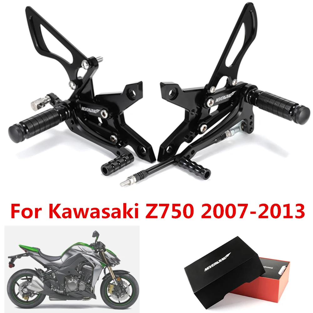 For KAWASAKI Z750 2007 2008 2009 2010 2011 2012 2013 Motorcycle CNC Adjustable Rider Rear Sets Rearset Footrest Foot Pegs D40
For KAWASAKI Z750 2007 2008 2009 2010 2011 2012 2013 Motorcycle CNC Adjustable Rider Rear Sets Rearset Footrest Foot Pegs D40