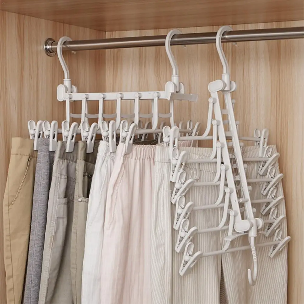 8PCS Multi-Function Hanger Magic Drying Pants Rack Clothing Wardrobe Store Folding Double Hook Windproof Clothes Hanger
8PCS Multi-Function Hanger Magic Drying Pants Rack Clothing Wardrobe Store Folding Double Hook Windproof Clothes Hanger