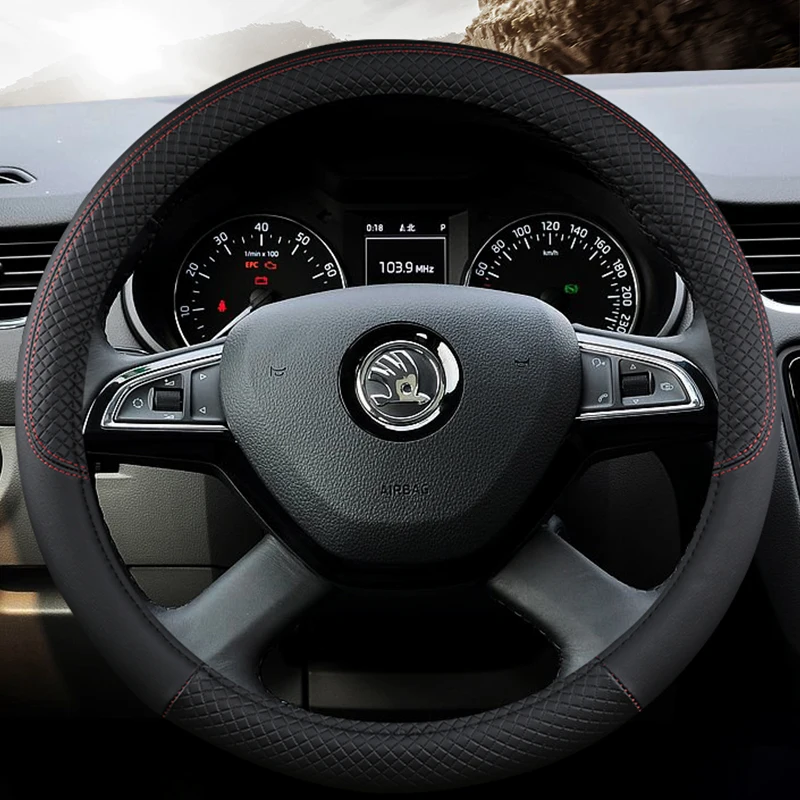 Universal Automobile Steering Wheel Cover Cars 38cm Suitable For Skoda Octavia Fabia Octavia 2 Superb 3 Rapid Seat Cover
Universal Automobile Steering Wheel Cover Cars 38cm Suitable For Skoda Octavia Fabia Octavia 2 Superb 3 Rapid Seat Cover