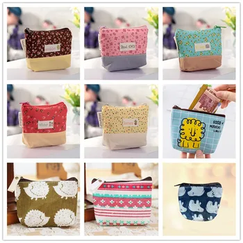 Mini Change Coin Purse Small Fresh Animal Canvas Bag Zipper Wallets for gift 
Mini Change Coin Purse Small Fresh Animal Canvas Bag Zipper Wallets for gift