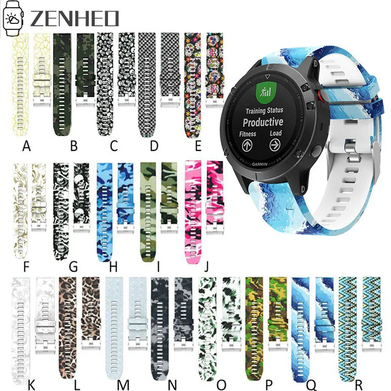 22mm Silicone Watchband Quick Release Strap For Garmin Fenix 5/5 Plus Band For Garmin Forerunner 935/Instinct/Quatix 5 Bracelet
22mm Silicone Watchband Quick Release Strap For Garmin Fenix 5/5 Plus Band For Garmin Forerunner 935/Instinct/Quatix 5 Bracelet