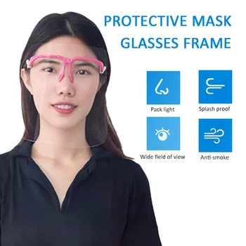 1PCS Safety Anti-Oil Splash Face Shield Outdoor Kitchen Cooking Eye Protection Anti-saliva Clear Face Masks Mascarillas Cover
1PCS Safety Anti-Oil Splash Face Shield Outdoor Kitchen Cooking Eye Protection Anti-saliva Clear Face Masks Mascarillas Cover