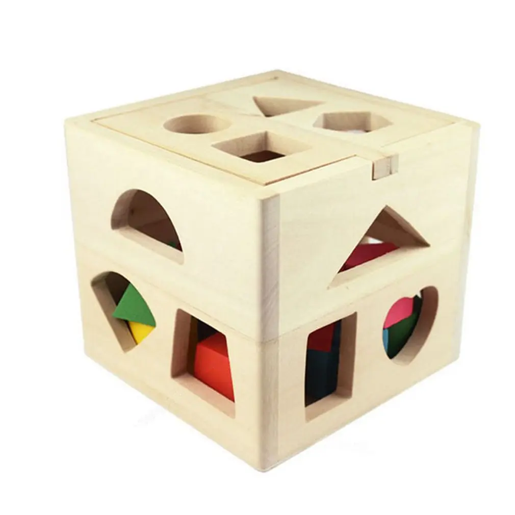 Children's Educational Toys Wooden Baby Intelligence Box Children Color Shape Cognitive Toy Early Education Toy
Children's Educational Toys Wooden Baby Intelligence Box Children Color Shape Cognitive Toy Early Education Toy