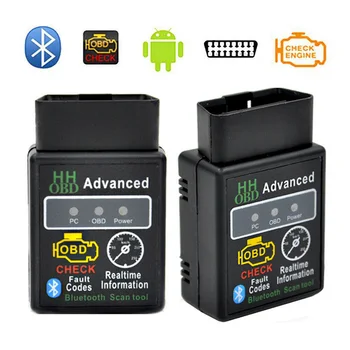 ELM327 HH OBD 2 OBDII Car Bluetooth V2.1 Diagnostic Tool Interface Scanner Code Reader For Android Torque Car Accessories
ELM327 HH OBD 2 OBDII Car Bluetooth V2.1 Diagnostic Tool Interface Scanner Code Reader For Android Torque Car Accessories