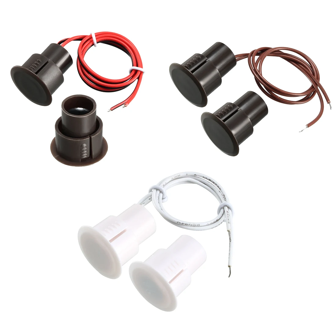 uxcell 1-5pcs RC-36 NC NO Recessed Wired Security Window Door Contact Sensor Alarm Magnetic Reed Switch Equipment
uxcell 1-5pcs RC-36 NC NO Recessed Wired Security Window Door Contact Sensor Alarm Magnetic Reed Switch Equipment