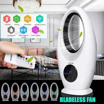 40W Portable Cool Fan Colorful Light Air Circulation Ventilator Low Noise Home Cooler Fan with Remote Control Bladeless Fan
40W Portable Cool Fan Colorful Light Air Circulation Ventilator Low Noise Home Cooler Fan with Remote Control Bladeless Fan