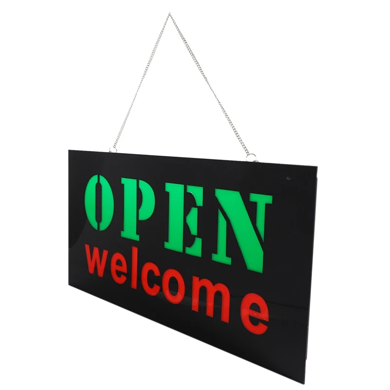 LED Sign Display, Large Rectangle Advertising Board Electric Lighted Open Sign for Business Display Light Cafe Shop Bar Store
LED Sign Display, Large Rectangle Advertising Board Electric Lighted Open Sign for Business Display Light Cafe Shop Bar Store