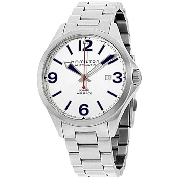Hamilton H76525151 orologio da uomo in acciaio INOX argento Special Edition Red Bull cachi Air Race
Hamilton H76525151 orologio da uomo in acciaio INOX argento Special Edition Red Bull cachi Air Race