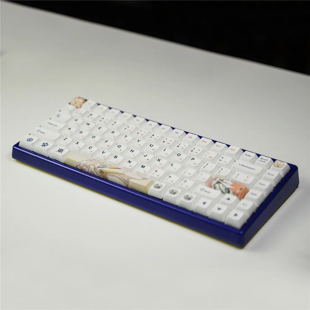 Японские колпачки для клавиш XDA Profile PBT Pokemon механической клавиатуры GH6064 68 78 84 96 104