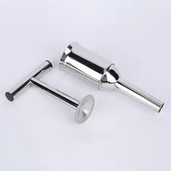 Stainless Steel Sausage Maker Homemade Meat Stuffer Syringe Filler Hand Operated
Stainless Steel Sausage Maker Homemade Meat Stuffer Syringe Filler Hand Operated
