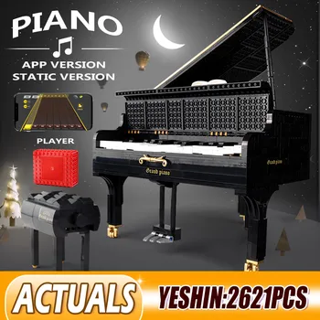 MOC Technic Series Grand Piano Motor Keizer Model 16561 Educational Building Blocks Bricks Kid Toys Christmas Gift
MOC Technic Series Grand Piano Motor Keizer Model 16561 Educational Building Blocks Bricks Kid Toys Christmas Gift