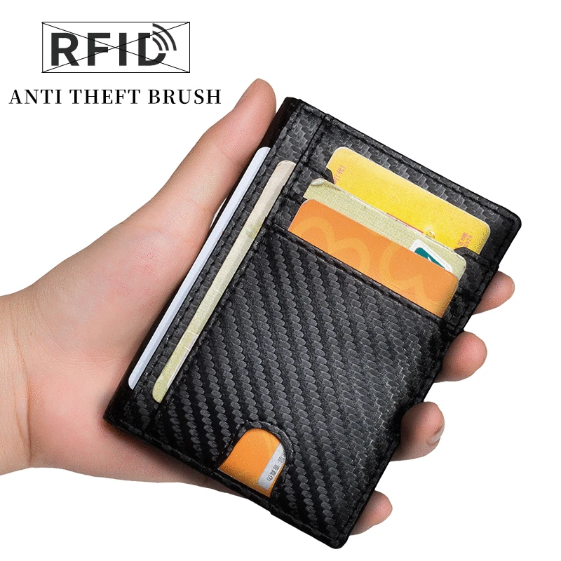 2020 new RFID carbon fiber card holder wallet wallet simple fashion ultra-thin simple document bag multi-function card holder
2020 new RFID carbon fiber card holder wallet wallet simple fashion ultra-thin simple document bag multi-function card holder