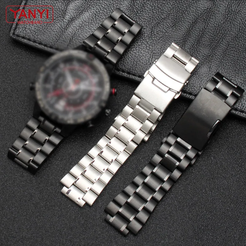 Ремешок из нержавеющей стали для часов timex T2N720 T2N721 T2N739 TW2R55500 мужской
