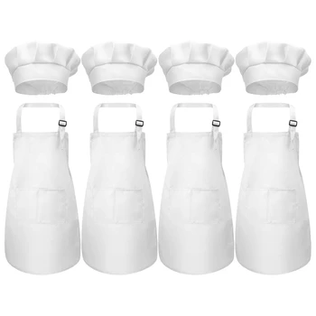 8 Children's Apron and 8 Chef's Hat Sets, Adjustable Children's Apron for Boys and Girls
8 Children's Apron and 8 Chef's Hat Sets, Adjustable Children's Apron for Boys and Girls