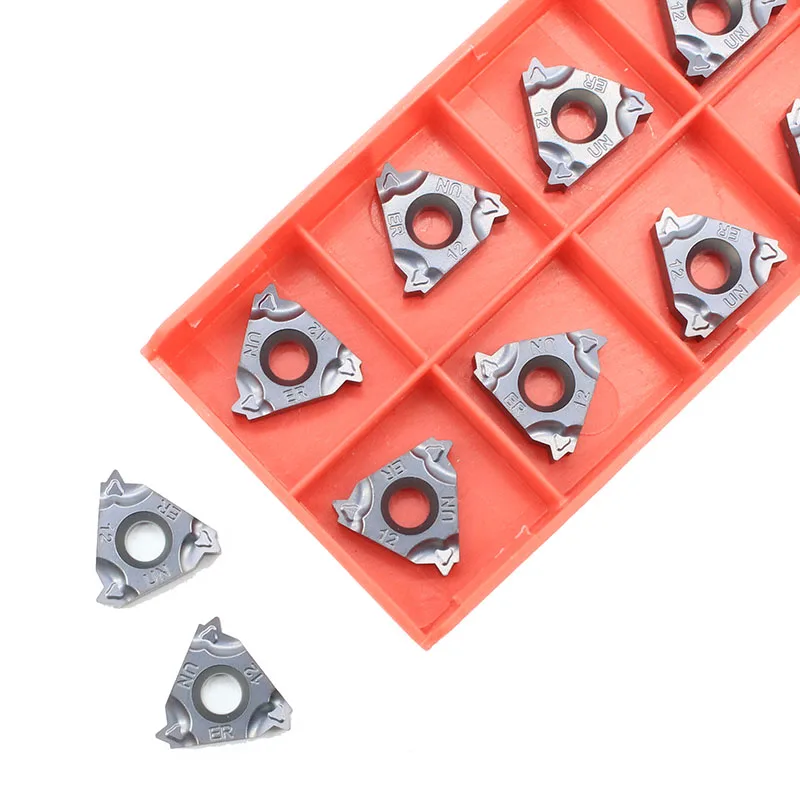10 PCS 16ERM 12 UN IC908 Carbide Inserts Plate High Quality CNC Threaded Blade Lathe Cutter Tool Turning Tools | Инструменты