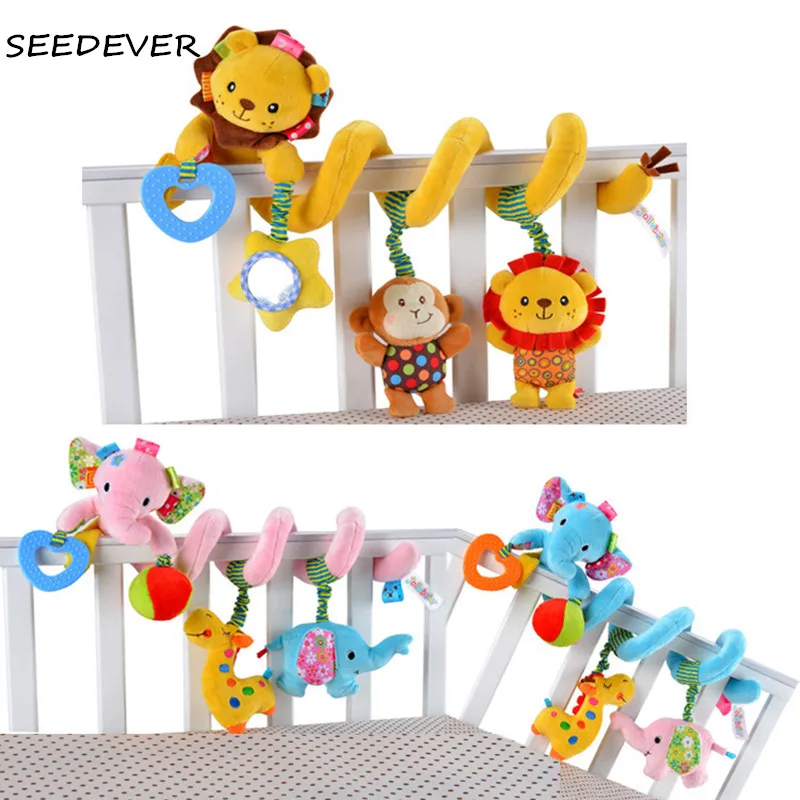 плюшевые игрушки Бамперы для детской кроватки бортики слон животные детские