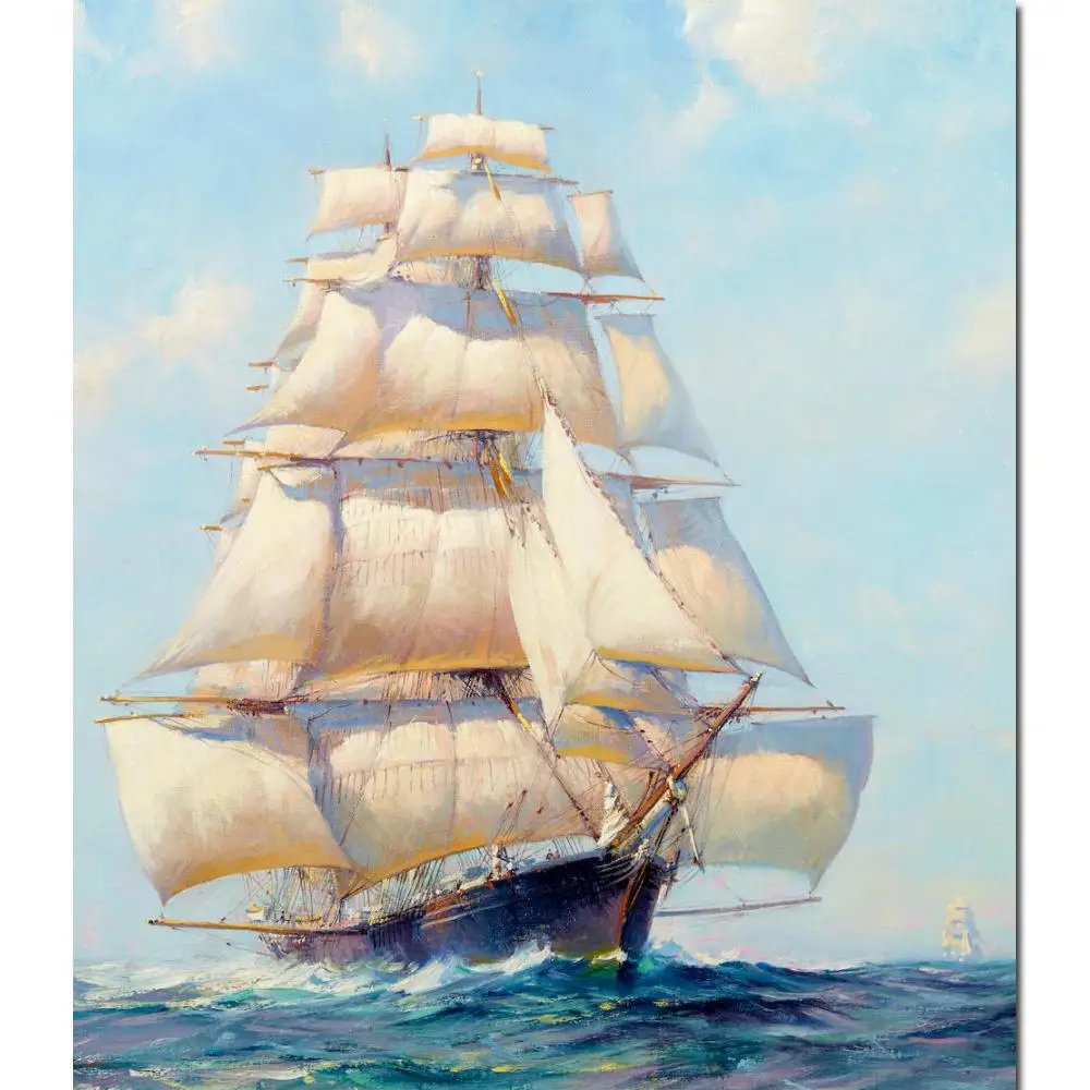 Modern Art Ocean Paintings Handmade Oil Canvas Seascape Beautiful Sailing Ships Artwork For Bathroom Bedroom Wall Decor Gift
Modern Art Ocean Paintings Handmade Oil Canvas Seascape Beautiful Sailing Ships Artwork For Bathroom Bedroom Wall Decor Gift