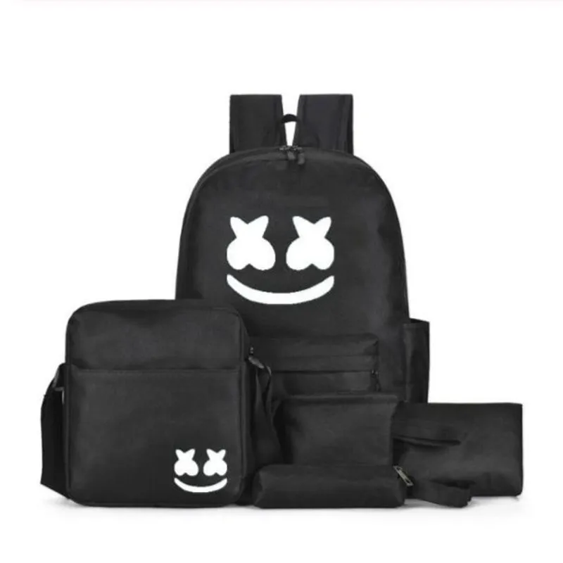 Girls Luminous Backpack Travel Shoulder Bag DJ Marshmallow Multifunction Backpack Set for Boys Teenagers Student School Bags
Girls Luminous Backpack Travel Shoulder Bag DJ Marshmallow Multifunction Backpack Set for Boys Teenagers Student School Bags