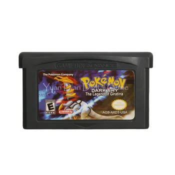 For Nintendo GBA Video Game Cartridge Console Card Poke Series Dark Cry The Legend Of Giratina English Language US Version
For Nintendo GBA Video Game Cartridge Console Card Poke Series Dark Cry The Legend Of Giratina English Language US Version
