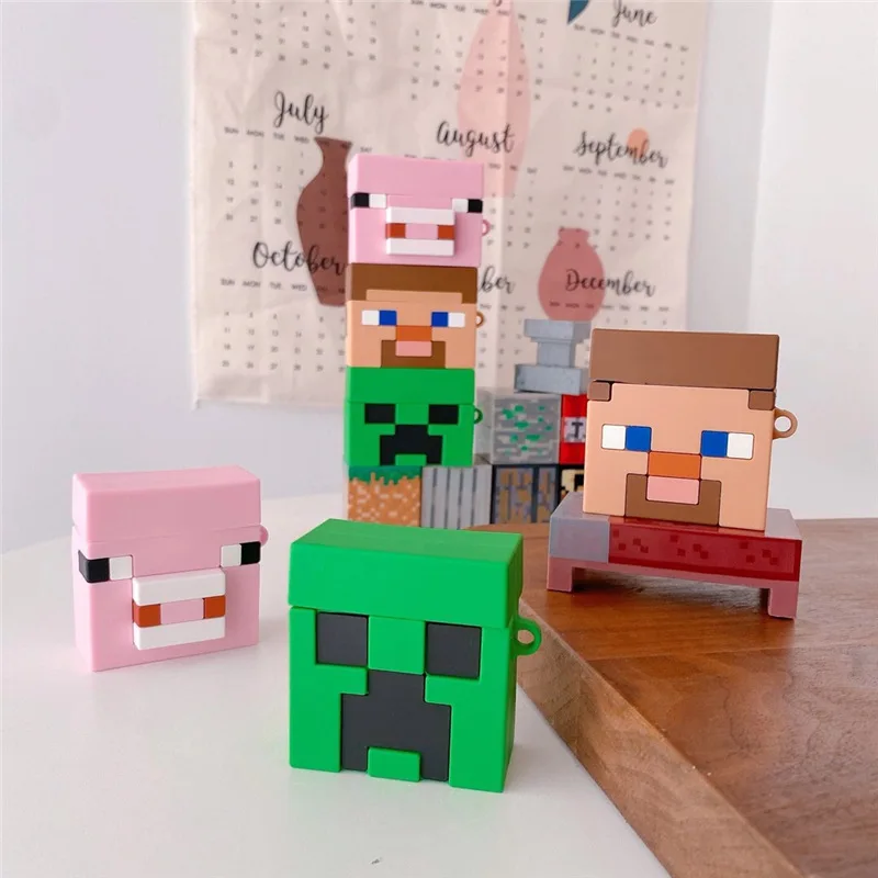 Minecraft Creative Cartoon Bluetooth Earphone Wireless Headset Silicone Protective Sleeve Suitable for AirPods1/2 Generation
Minecraft Creative Cartoon Bluetooth Earphone Wireless Headset Silicone Protective Sleeve Suitable for AirPods1/2 Generation
