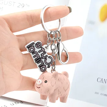 1pc Cute Puppy Animal Key Chain Car Pendant Student Bag Spring Key Chain Ornament Couple Jewelry Creative Gift Keyring
1pc Cute Puppy Animal Key Chain Car Pendant Student Bag Spring Key Chain Ornament Couple Jewelry Creative Gift Keyring