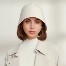 2022 All Wool Fashion Retro Clock Basin Fisherman Hat Girl Miss Yan Bucket Hat In Winter Luxury Cashmere Hat Luxury noble hat
2022 All Wool Fashion Retro Clock Basin Fisherman Hat Girl Miss Yan Bucket Hat In Winter Luxury Cashmere Hat Luxury noble hat