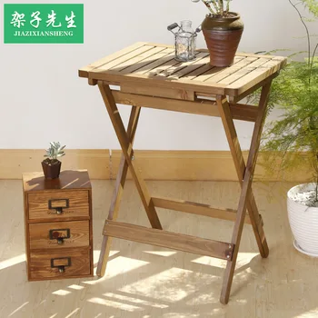 Casual folding solid wood small folding table outdoor balcony booth table portable terrace outdoor furniture
Casual folding solid wood small folding table outdoor balcony booth table portable terrace outdoor furniture