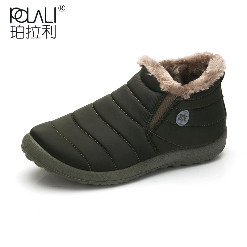 Men Warm Shoes snow boots for men waterproof Warming Fabric Slip-on Ankle Boots for Male Winter Outdoor Shoes Plus Size 35-48
Men Warm Shoes snow boots for men waterproof Warming Fabric Slip-on Ankle Boots for Male Winter Outdoor Shoes Plus Size 35-48
