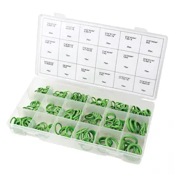 High Temperature 270PC Rubber O-ring Green Gasket Assortment Kit Seals Automotive Air Conditioning Refrigerant Set
High Temperature 270PC Rubber O-ring Green Gasket Assortment Kit Seals Automotive Air Conditioning Refrigerant Set
