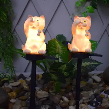 TPFOCUS Creative Solar Power LED Cat Lawn Light Cute Pet Animal Design Outdoor Waterproof Garden Landscape Lamp Decor Gardening
TPFOCUS Creative Solar Power LED Cat Lawn Light Cute Pet Animal Design Outdoor Waterproof Garden Landscape Lamp Decor Gardening