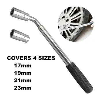 Telescoping Lug Wrench Spanner L Type Expansion Tire Wrench With Sockets Wrench Car Repair Tools 17/19mm 21/23mm
Telescoping Lug Wrench Spanner L Type Expansion Tire Wrench With Sockets Wrench Car Repair Tools 17/19mm 21/23mm