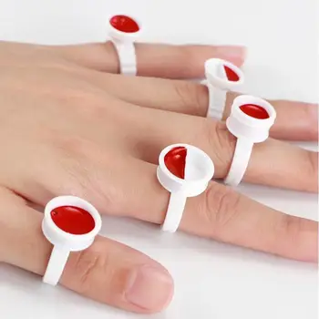 100pc! Plastic Tattoo Ink Cup Plastic Rings tray Makeup Pigment Holder for Eyelashes Extend Microblading Divider Container tool
100pc! Plastic Tattoo Ink Cup Plastic Rings tray Makeup Pigment Holder for Eyelashes Extend Microblading Divider Container tool