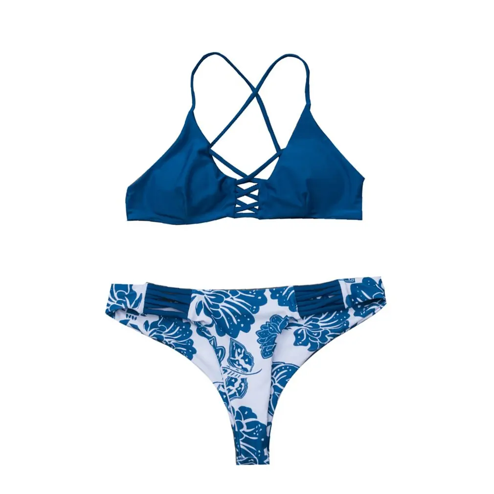 19031 Sexy Swimsuit Solid Color Cutout Strap Split High Waist Swimwear Lace European And American Summer Sexy Bikini
19031 Sexy Swimsuit Solid Color Cutout Strap Split High Waist Swimwear Lace European And American Summer Sexy Bikini