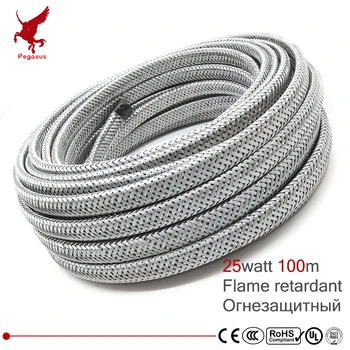 100m shield 220V flame retardant heating cable 10mm self regulat temperature Water pipe protection roof deicing heating cable
100m shield 220V flame retardant heating cable 10mm self regulat temperature Water pipe protection roof deicing heating cable